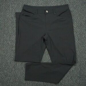Lululemon Pants Mens 34x32 Obsidian Gray ABC Slim Fit Trouser Warpstreme